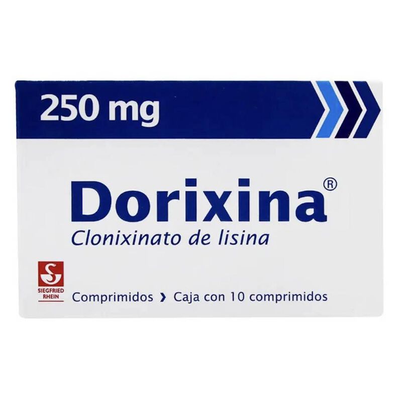 Dorixina 250mg caja 10 comprimidos image number null