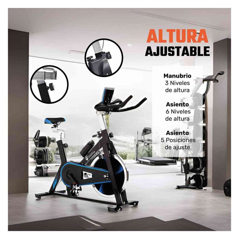 Bicicleta Est&aacute;tica 18kg Profesional Uso Rudo Fi... image number null