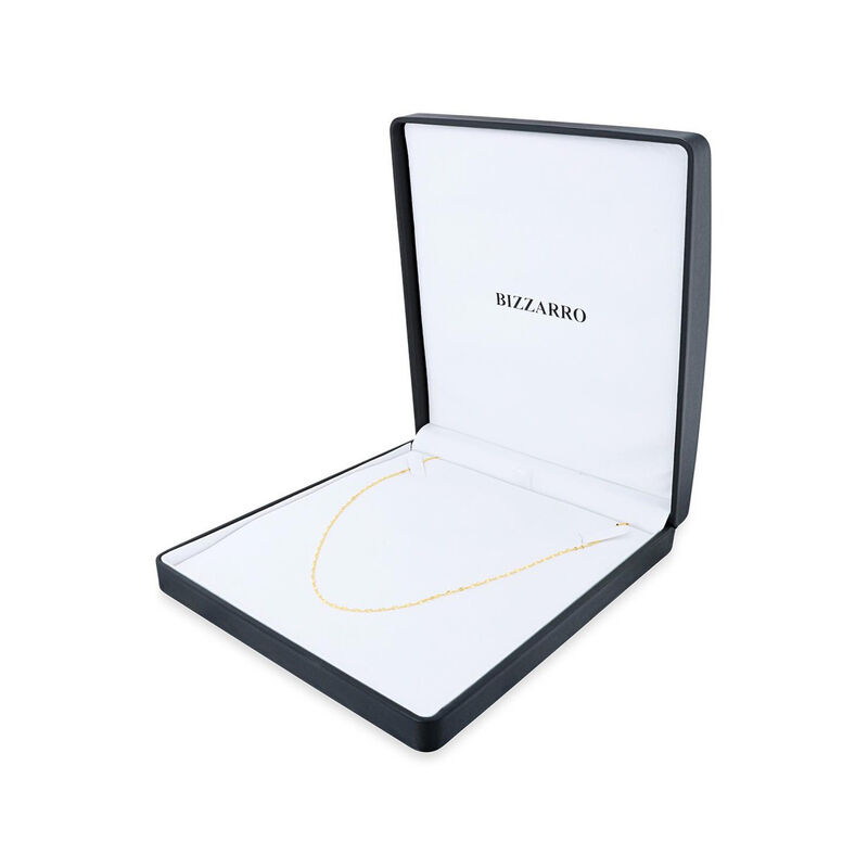 Cadena De Oro Amarillo 14k Mirror Twisted (45cm... image number null