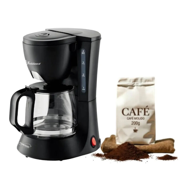 Combo Cafetera Ckm-204 Koblenz 4 Tazas + Caf&eacute; M... image number null