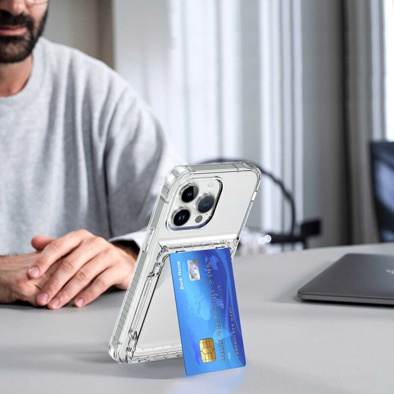 Funda Tekku Tpu Tarjetero Para Iphone 15 Pro Ma... image number null