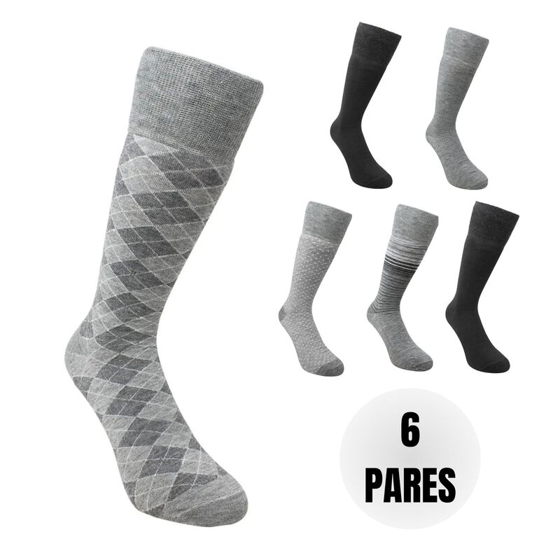 Fruit of the Loom 6 Pares de Calcetines para Ho... image number null