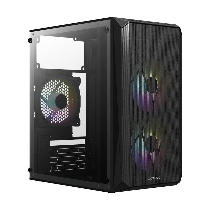 Gabinete Acteck Doom Gi630 Ventana Micro-Tower ... image number null