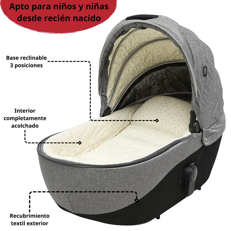 Carriola para Beb&eacute; Asiento Reversible Bambineto... image number null