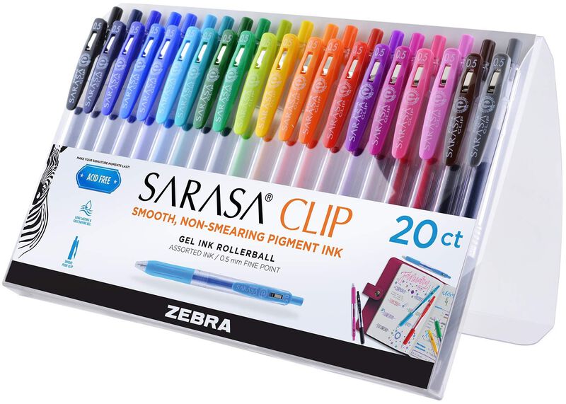 Bol&iacute;grafo De Gel Zebra Pen Sarasa Clip Retr&aacute;cti... image number null
