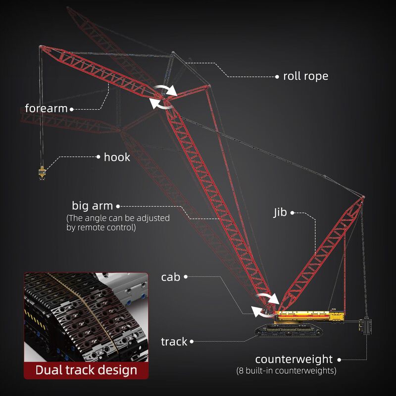 Kit De Bloques De Construcci&oacute;n Mould King Crawl... image number null