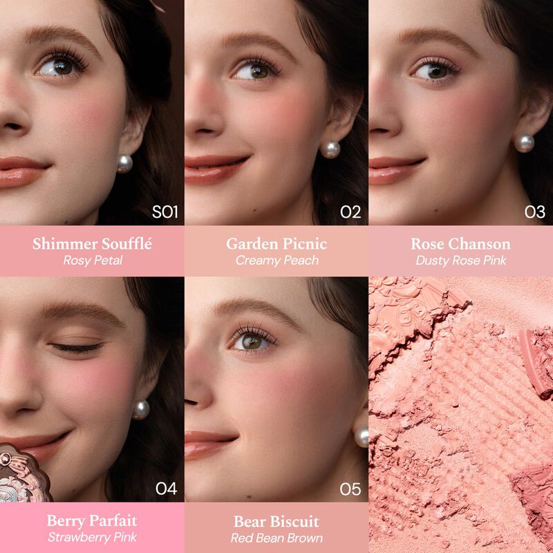 Rubor Flower Knows Sweetie Bear Silk Satin - Nu... image number null