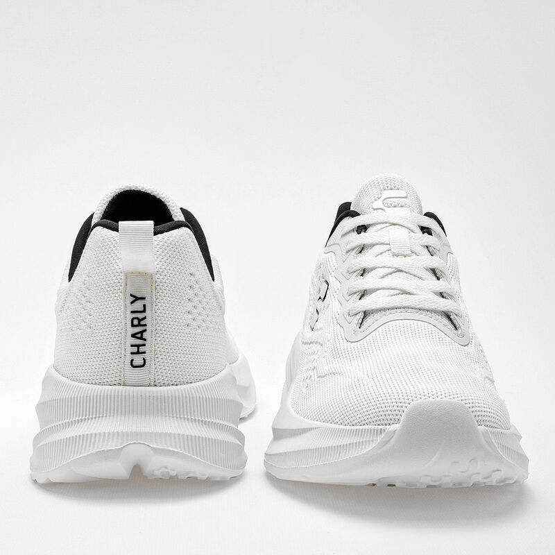 Charly Tenis deportivo para hombre blanco, walk... image number null