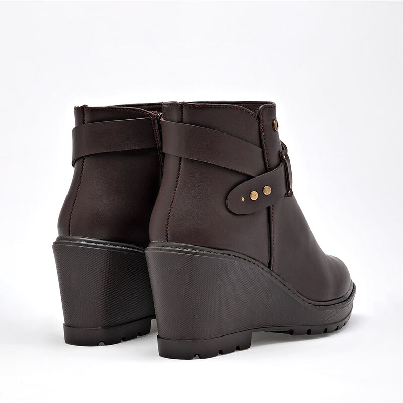 Moramora Bot&iacute;n para mujer caf&eacute; image number null