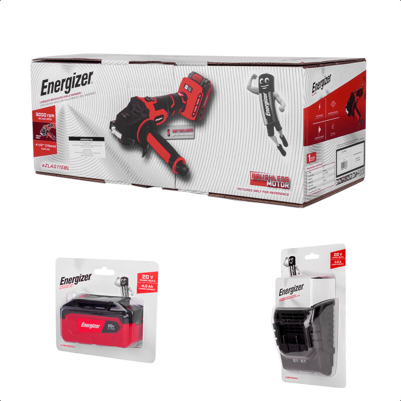 Esmeriladora Inal&aacute;mbrica Brushless Energizer EZ... image number null