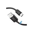 Cable USB 1HORA Salida V8 2.1A 2M Blanco Cab178