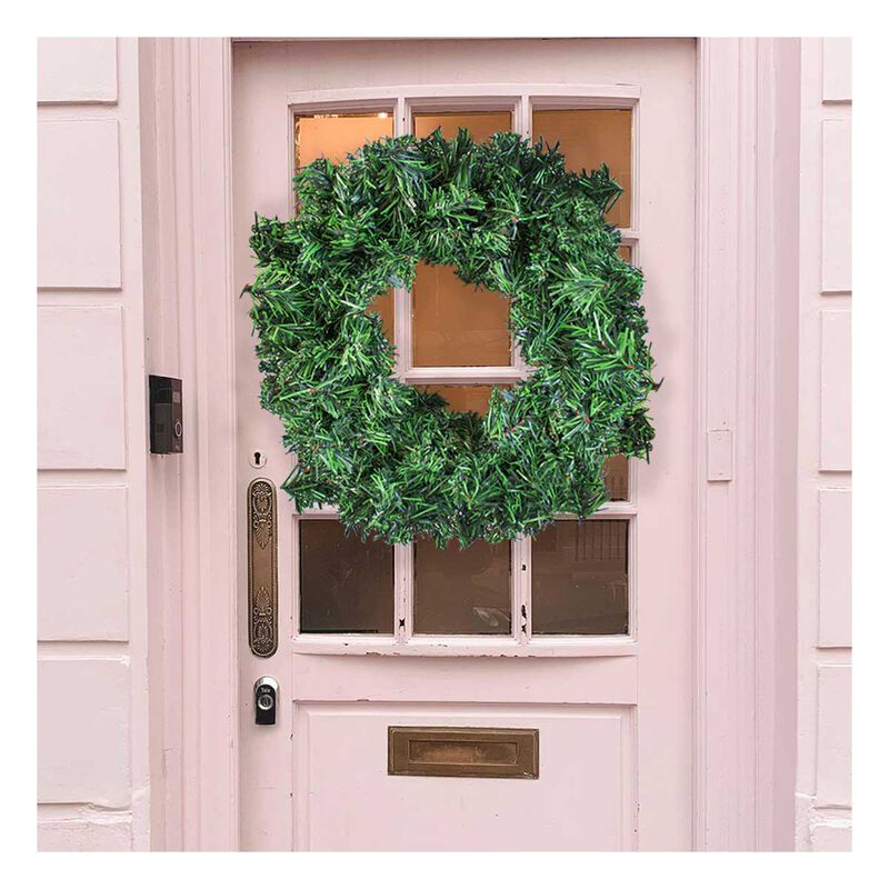 Corona Navide&ntilde;a Verde Pino Adorno Artificial 60... image number null