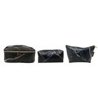 Kit de Cosmetiqueras Peaktour Oro 3 piezas Negro