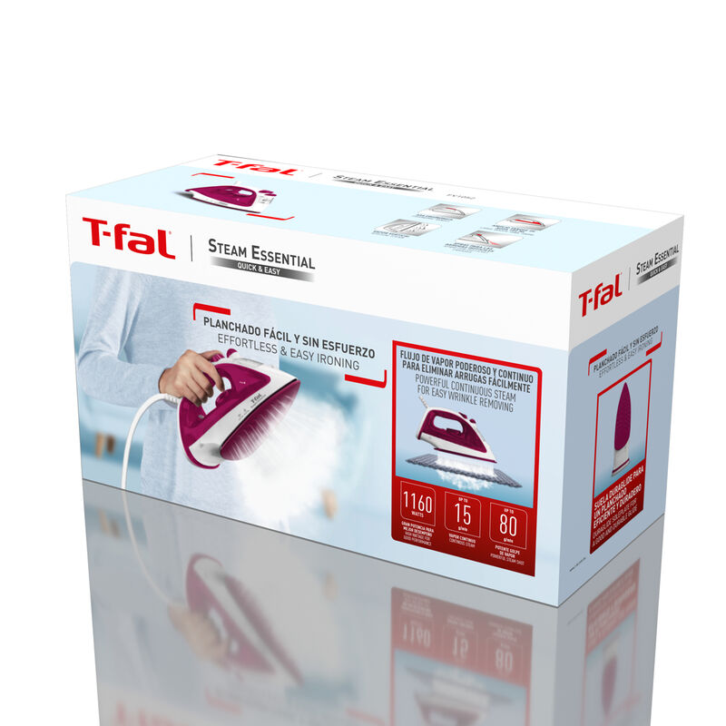 Plancha Stream Essential T-fal Color-Rosa image number null
