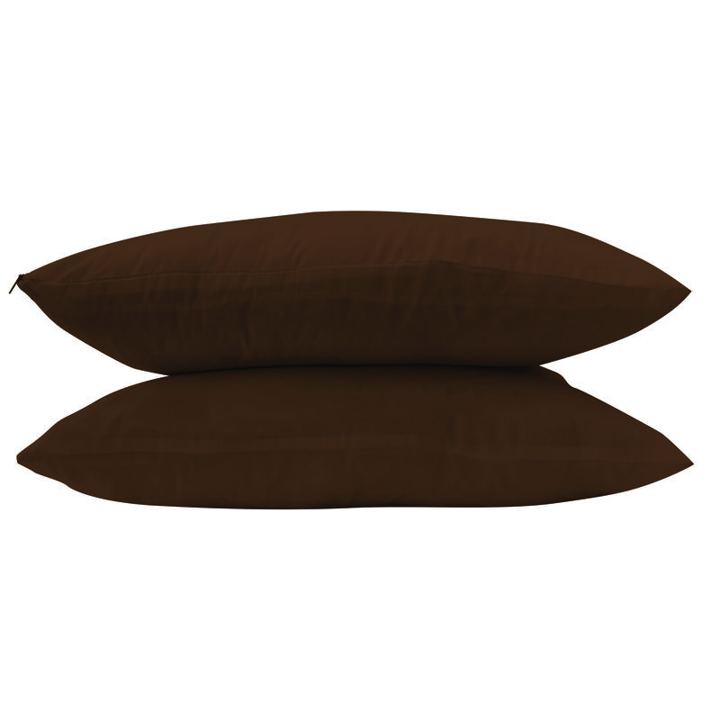 Almohada Tacto Seda con Cierre 2 Piezas image number null