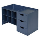 Organizador De Escritorio Multiusos Azul