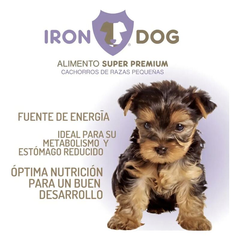 Iron Dog Super Premium Razas peque&ntilde;as cachorro ... image number null