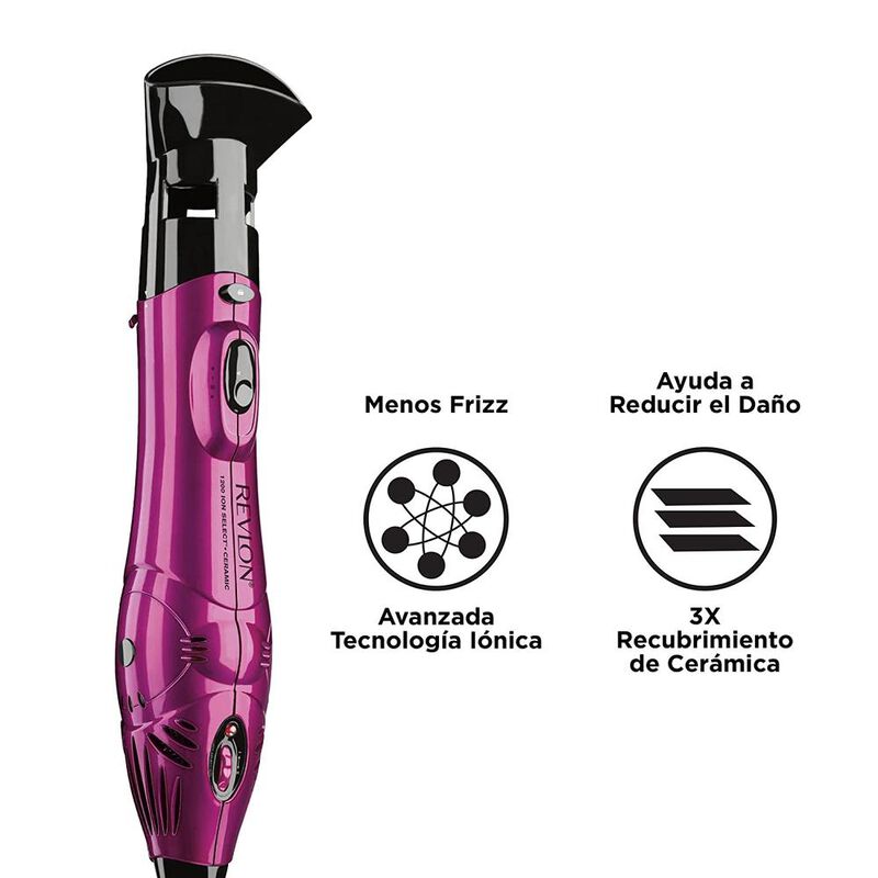 KIT DE CEPILLOS PELO REVLON RVHA6001LA1N2 2 CAB... image number null