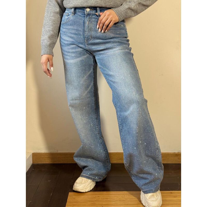 Pantalon Wide Brillos image number null