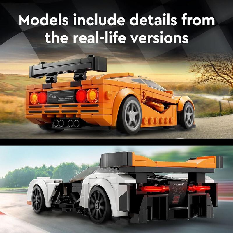 Lego Speed Champions Mclaren Solus Gt & Mclaren... image number null