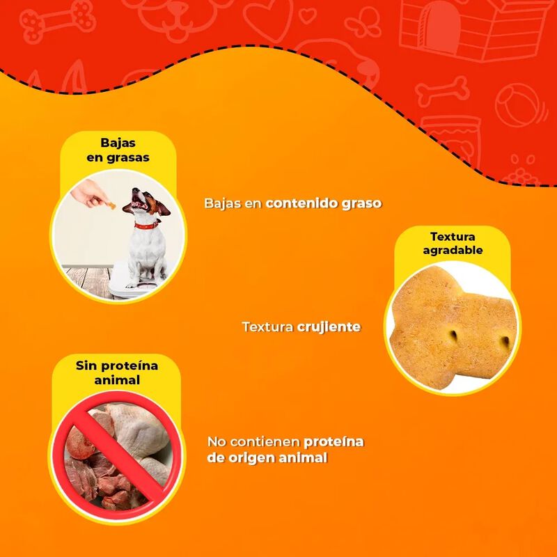 FANCY PETS. Yummy Galletas 400gr. Con Vitaminas... image number null