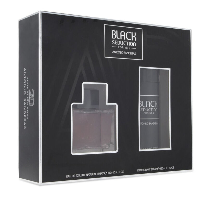 Set Black Seduction 2pzs 100ml Edt Spray/ Desod... image number null