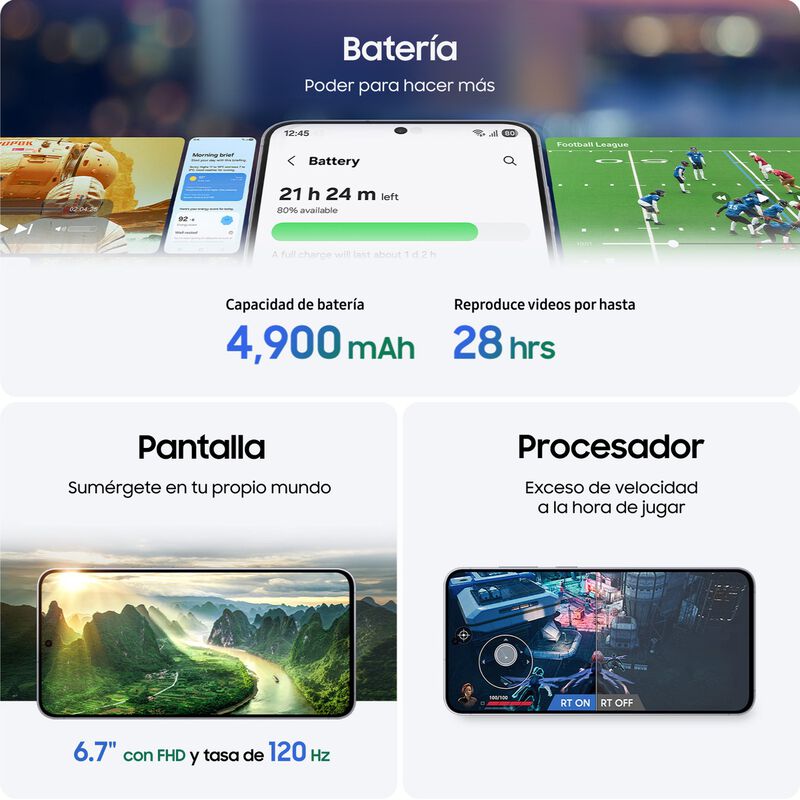 Samsung Galaxy S25 FE 8GB Jet Black 128GB image number null