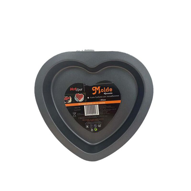 Hot Spot Molde de coraz&oacute;n acero al carbon Hot S... image number null