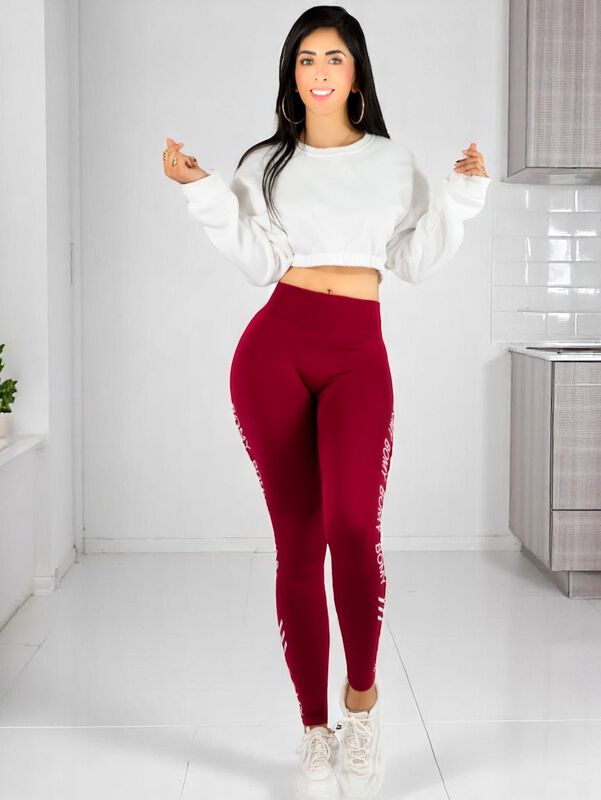 Set 2 Leggings Mujer Mayones LIC-0189-PX2 Varie... image number null