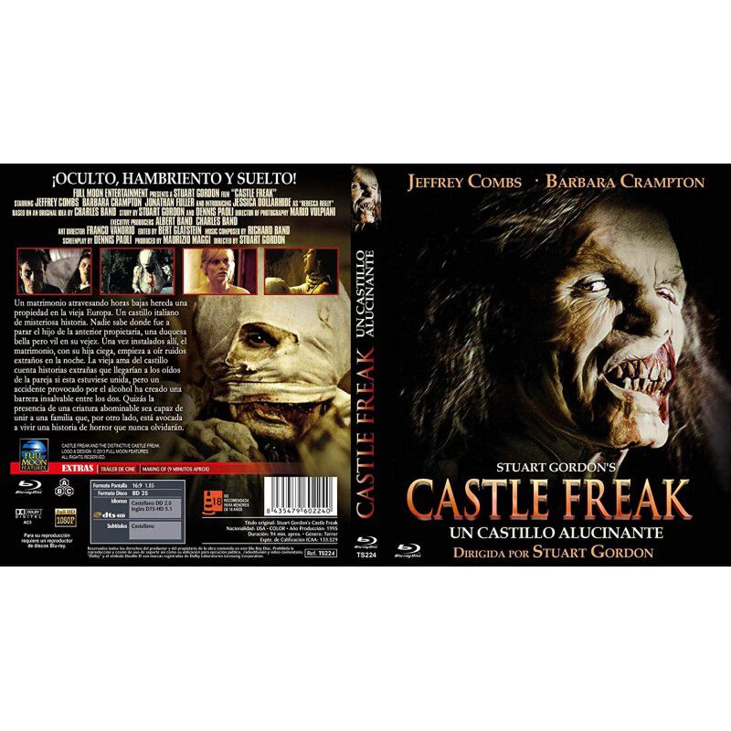 Castle Freak , Un Castillo Alucinante 1995 Bd [... image number null