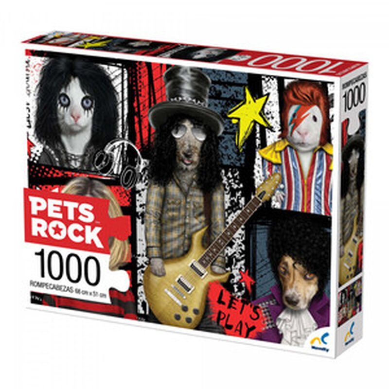 NOVELTY Rompecabezas Coleccionable Pets Rock Ha... image number null