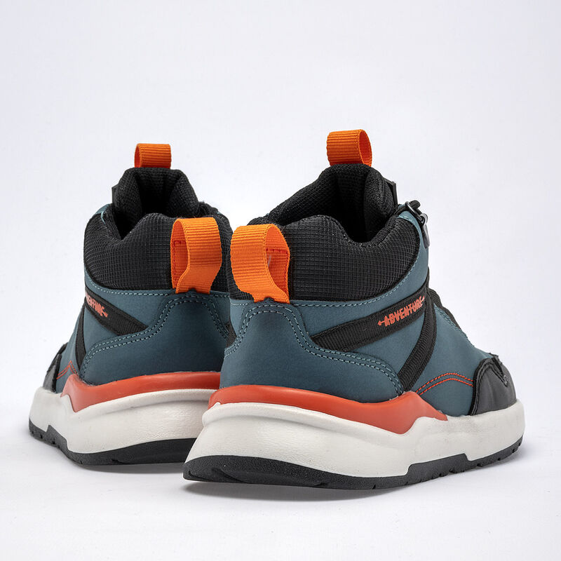 B-Zaaz Tenis urbano para ni&ntilde;o. Azul negro, aguj... image number null