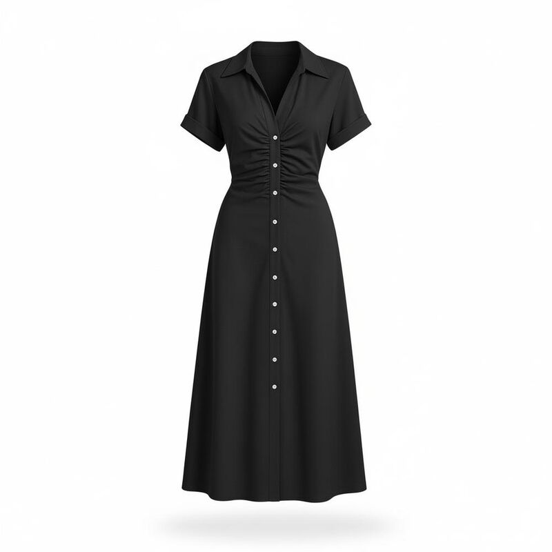 Vestido camisero image number null