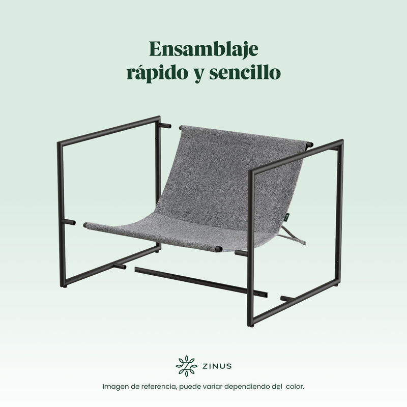 Zinus | Silla De Metal Zinus Aidan Con Cojines ... image number null