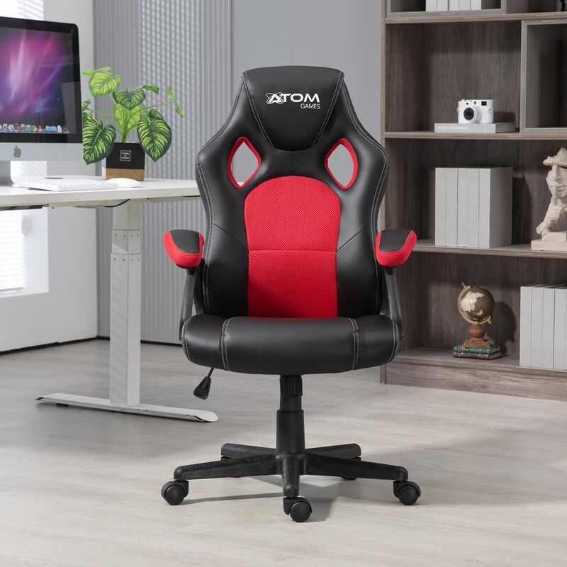 Silla PC Gaming Rojo Atomgames image number null