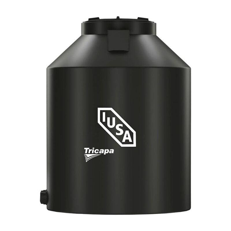 Tinaco Tricapa Iusa, 450 L., Negro + Accesorios... image number null