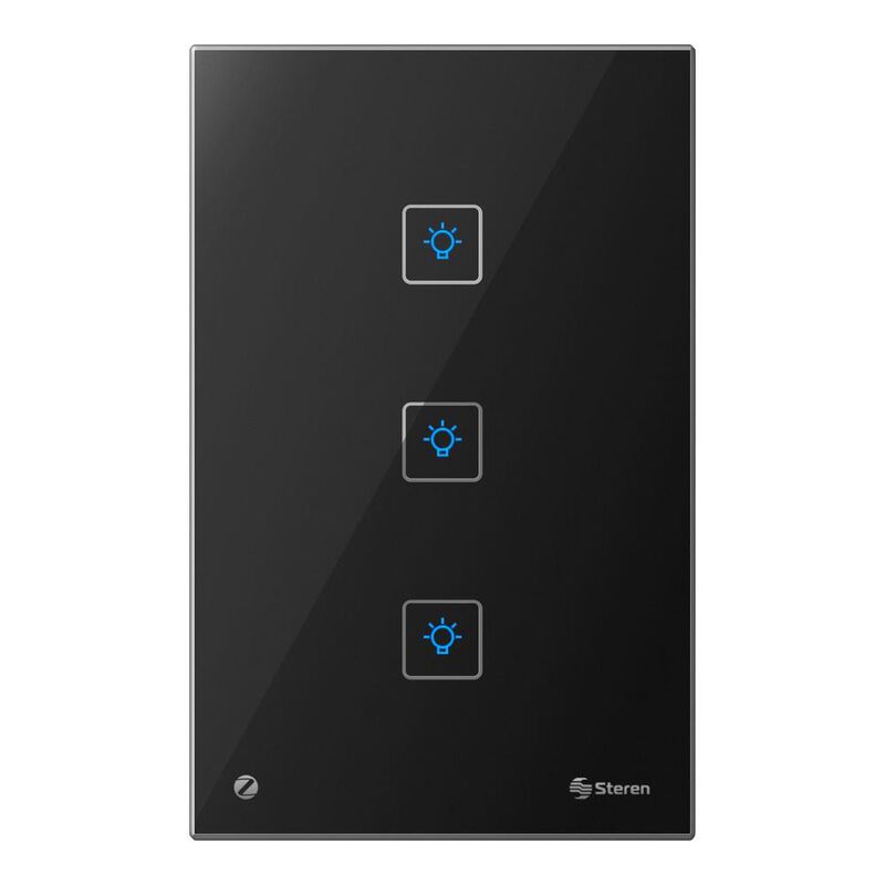 Steren Apagador Zigbee* Touch, Negro Shome-z303... image number null