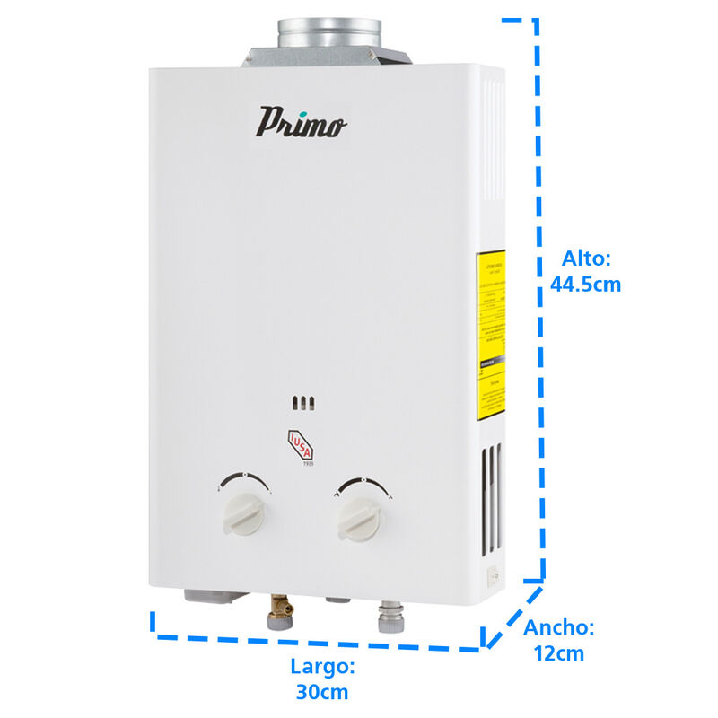 Calentador Instant&aacute;neo Primo 6 L para Gas LP image number null
