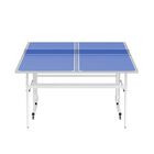 Mesa de Ping Pong con Raquetas y Pelotas en Estuche Bluelander