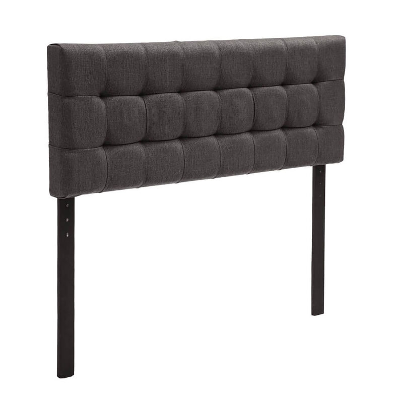 Cabecera Queen Size Dicasa Catania Gris Carb&oacute;n image number null