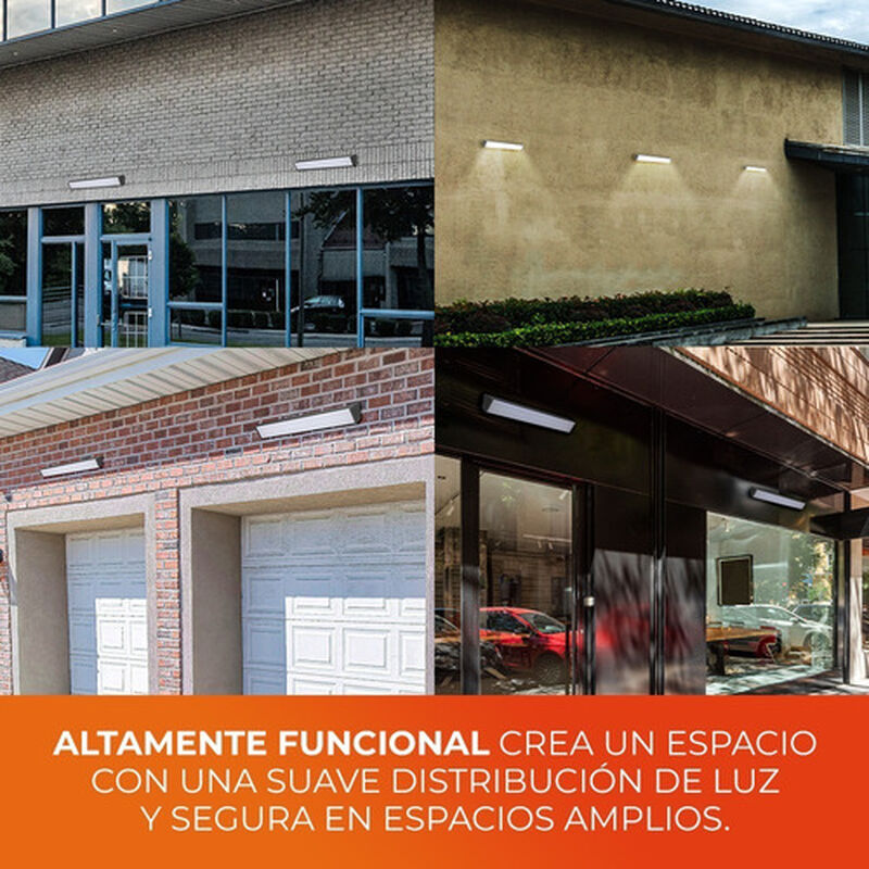 L&aacute;mpara Pared Arbotante Led Exterior 50 W, Luz ... image number null