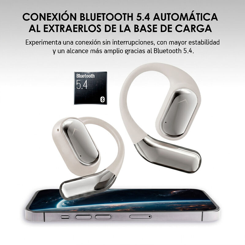 Audifonos Inal&aacute;mbricos Sport Open Ear BT 5.3 Co... image number null