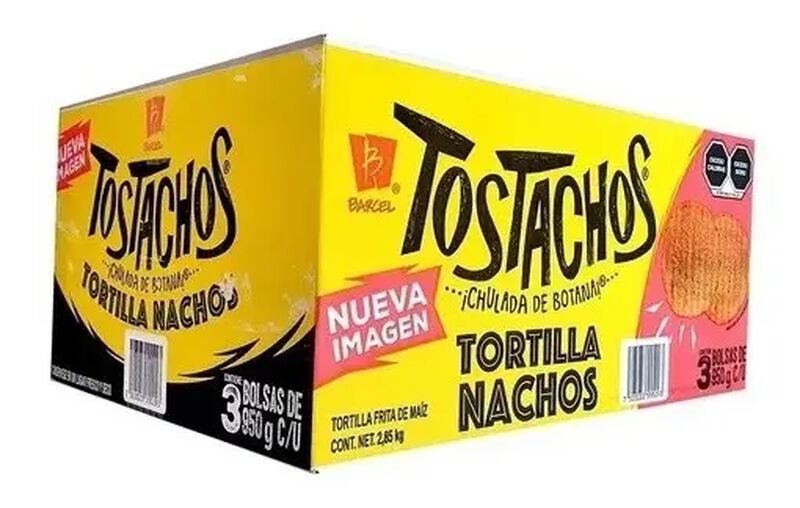Barcel Tostachos 3pz De 950g C/u Chulada De Bot... image number null