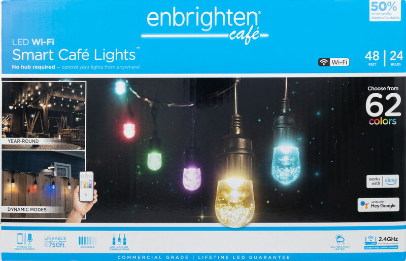Café Lights 24 Focos WI-FI Led image number null