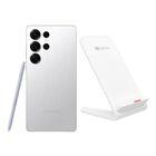 Galaxy S25 Ultra 256GB Plata Nuevo + Base Cargador