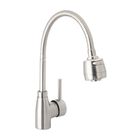 Monomando para Fregadero con Cuello Flexible Sat&iacute;n Tubig