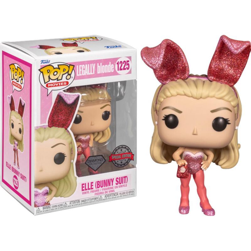 Legally Blonde Elle Woods Bunny Diamond Glitter... image number null