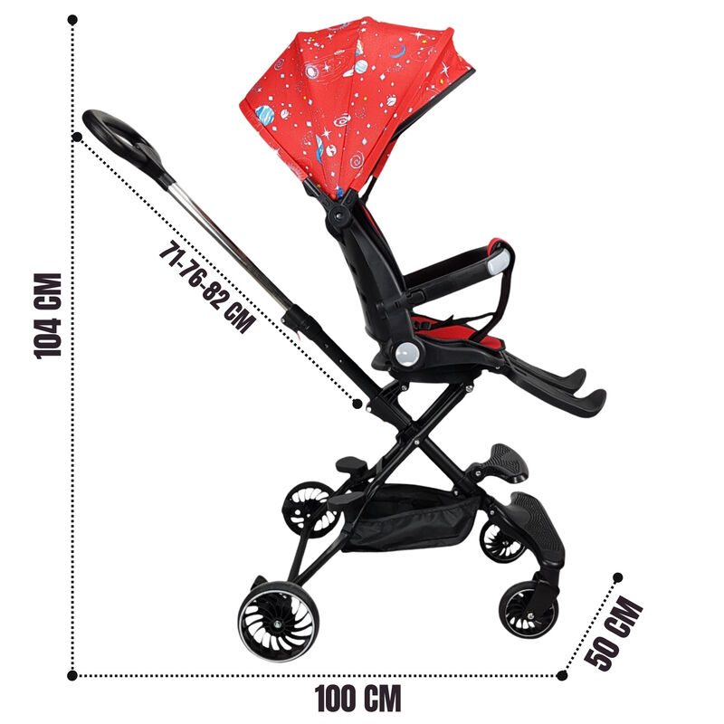 Carriola Para Beb&eacute; Giratoria,frenos,plegable Y ... image number null