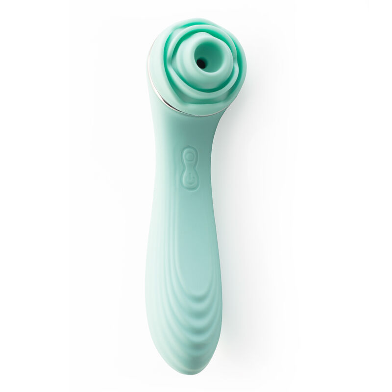 Vibrador Rose Tuti 10Succ 10Vr Turquesa image number null