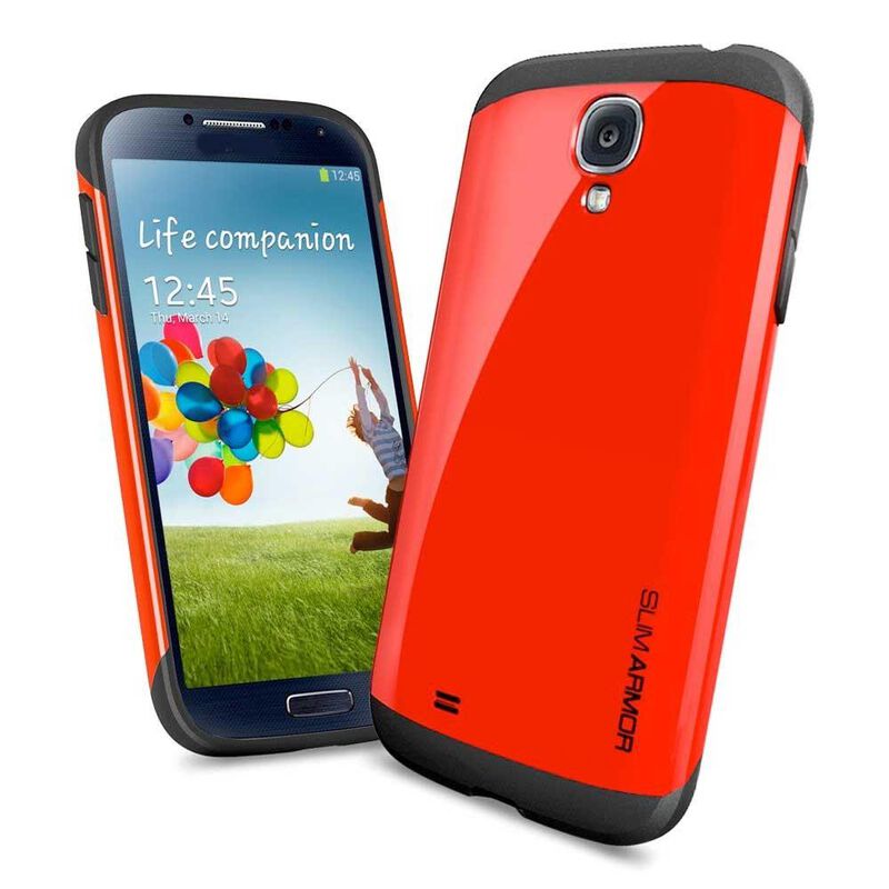 Funda SPIGEN para Samsung S4 Slim Armor Rojo image number null